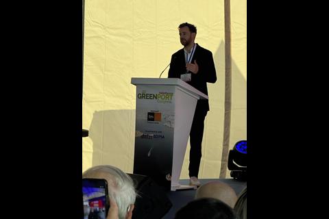 Tim Verhoeven, Senior Policy Advisor – Sustainable Development, ESPO presents ESPO Environmental Report.